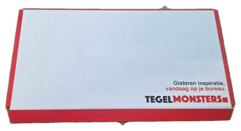 Gesloten Tegelmonsters-verzenddoos