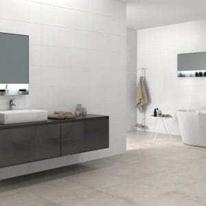 Brancos - kleur & designlook vloer- en wandtegel in wit, Aleluia