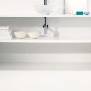 Brancos - kleur & designlook vloer- en wandtegel in wit, Aleluia