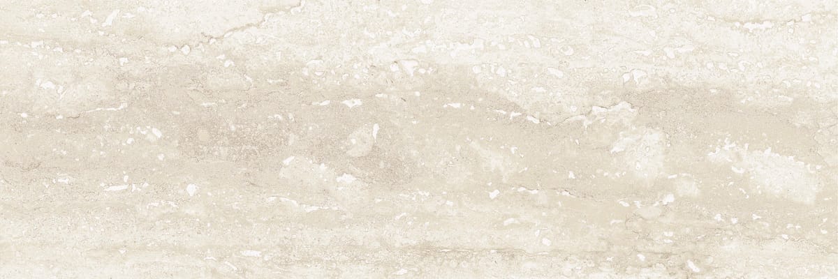 Pure Travertine Ivory Matte - marmerlook wandtegel in wit, Aleluia