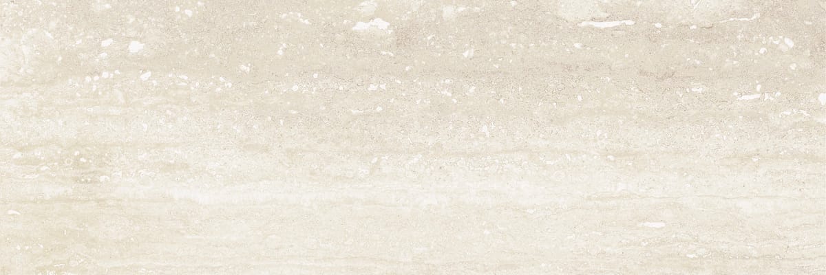 Pure Travertine Ivory Glossy - marmerlook wandtegel in wit, Aleluia