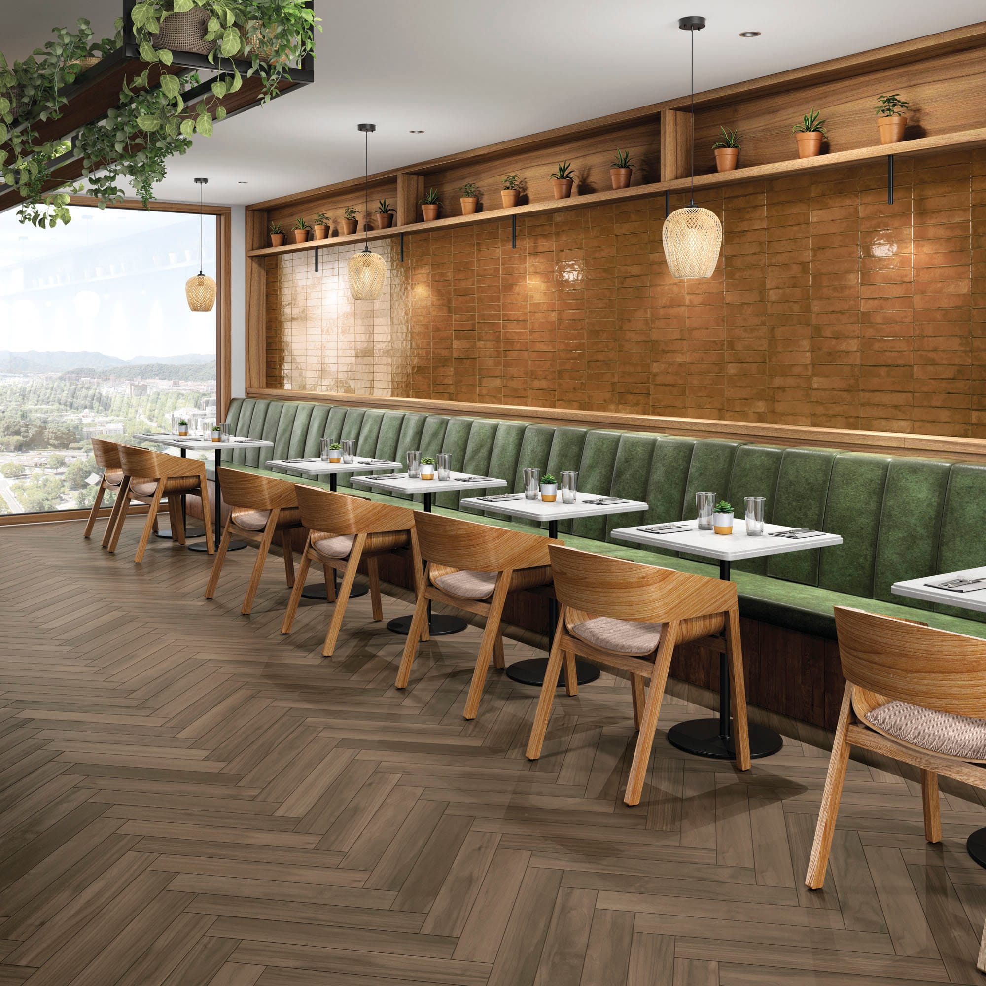 Raku - kleur & designlook wandtegel, Aleluia