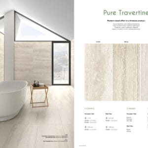 Pure Travertine Brochure - tegel