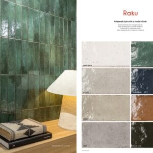 Raku Brochure - tegel