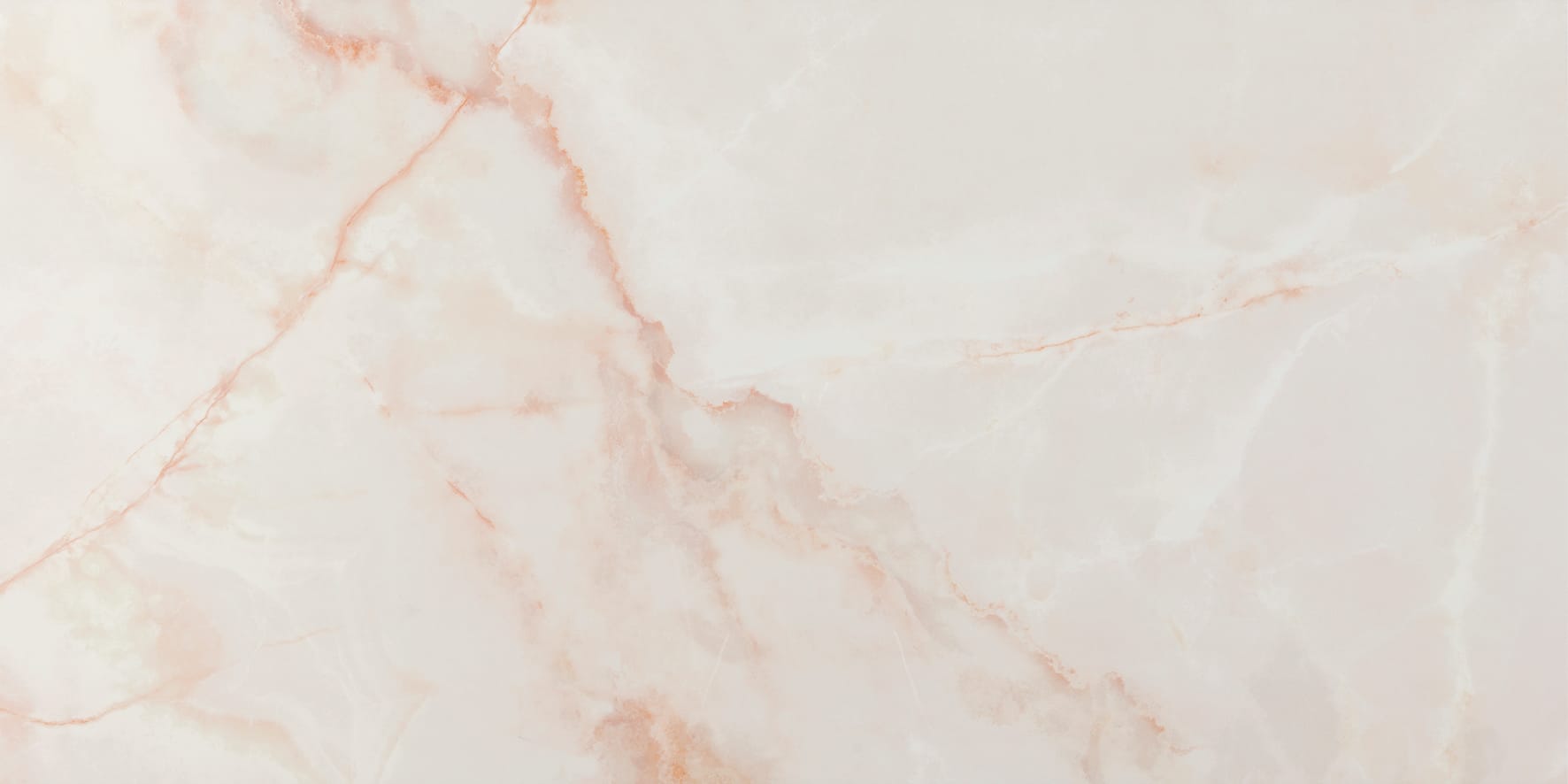 CR. Lux Noor Peach Gepolijst - marmerlook vloer- en wandtegel in oranje, Pamesa