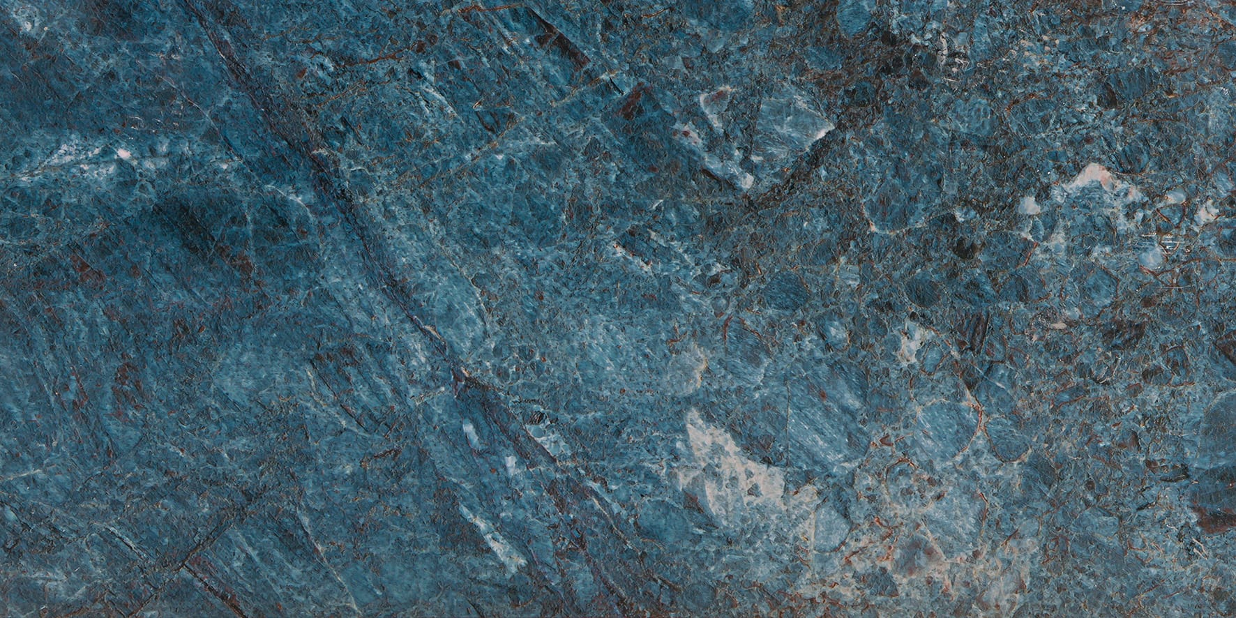 CR. Lux Kionia Azzurro Gepolijst - marmerlook vloer- en wandtegel in blauw, Pamesa