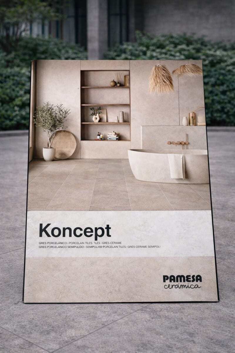 Gesloten monstermap van Koncept, Pamesa