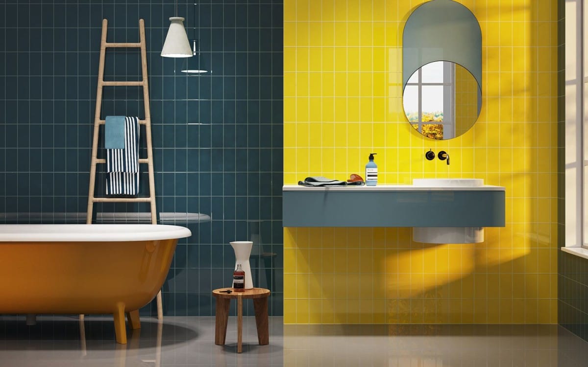 Basic Verde Folha - kleur & designlook wandtegel in groen, Ceragni
