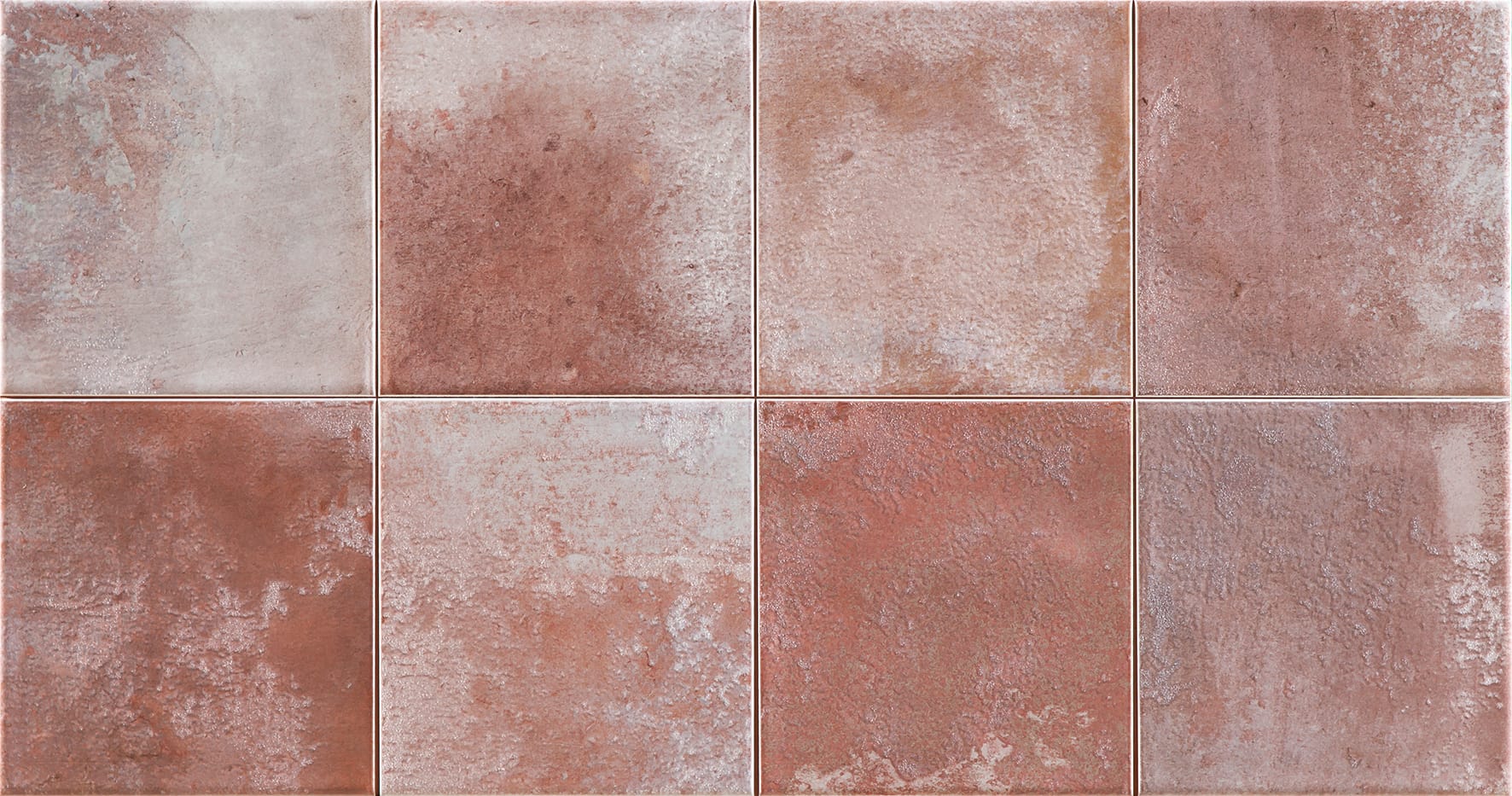 Artisan Coral Glans - kleur & designlook wandtegel in rood, Pamesa
