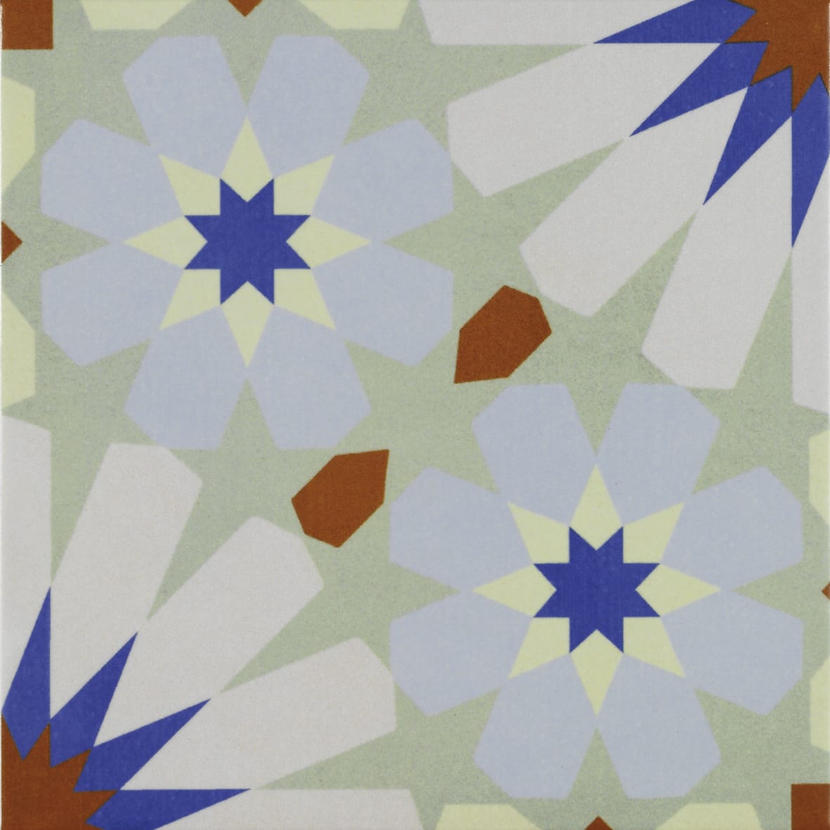 Art Cassatt Mat - patroonlook vloer- en wandtegel in multicolor, Pamesa