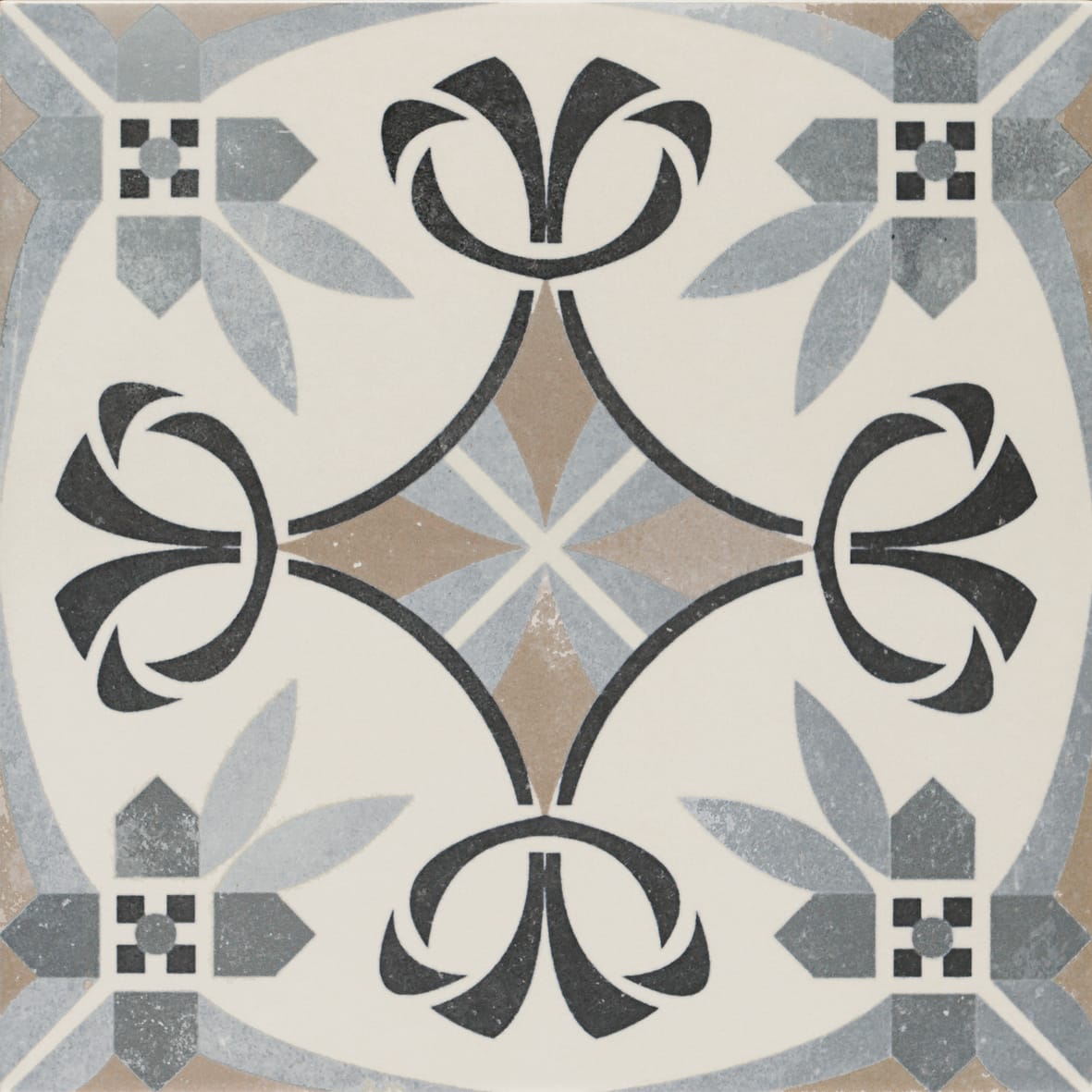 Art Sysley Mat - patroonlook vloer- en wandtegel in multicolor, Pamesa