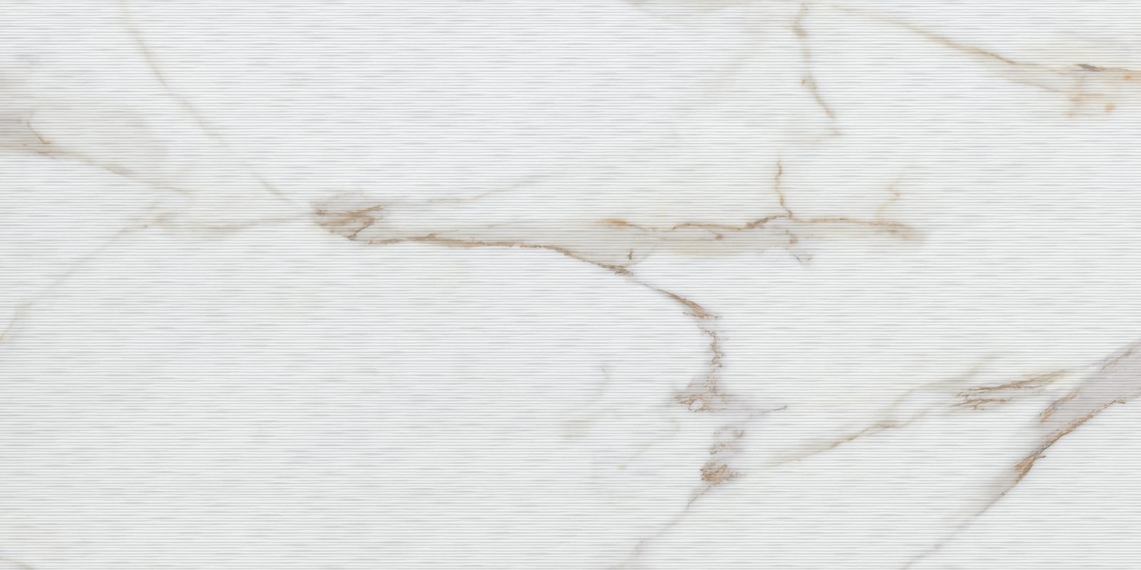 Calacata Reliëf Gold Satin - marmerlook vloer- en wandtegel in goud, Pamesa