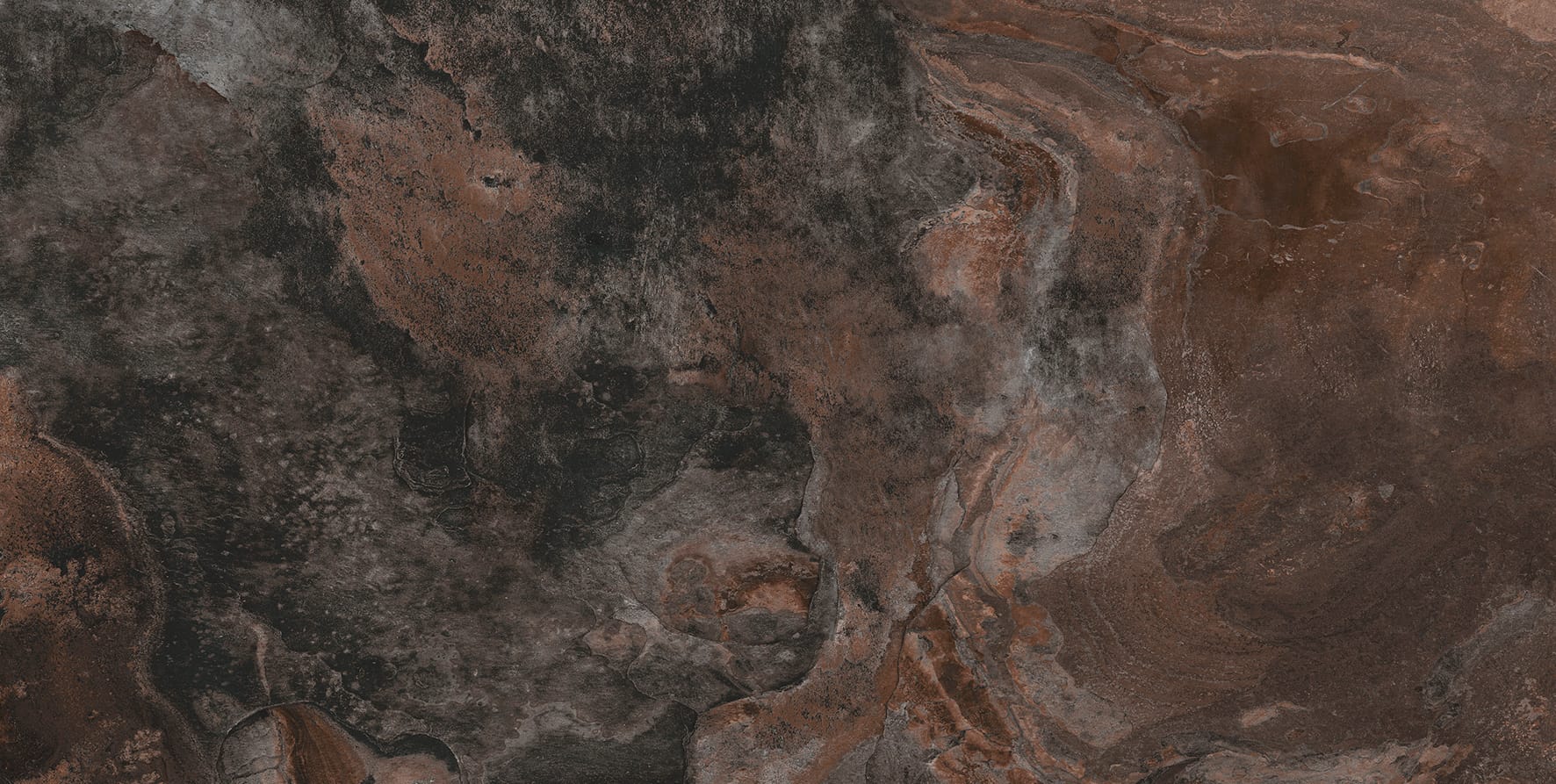 Slate Way Brown Mat - steenlook vloer- en wandtegel in bruin, Pamesa