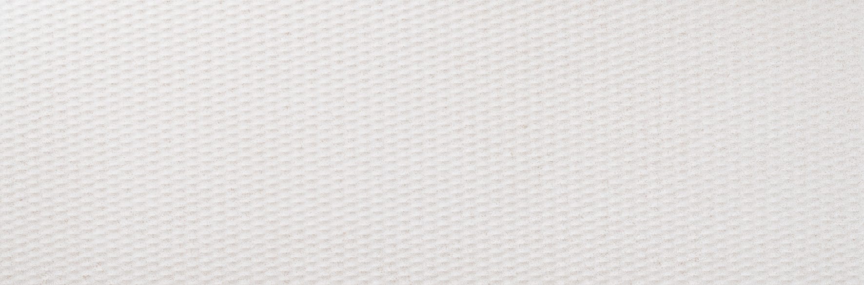 Core Reliëf White Mat - steenlook wandtegel in wit, Pamesa