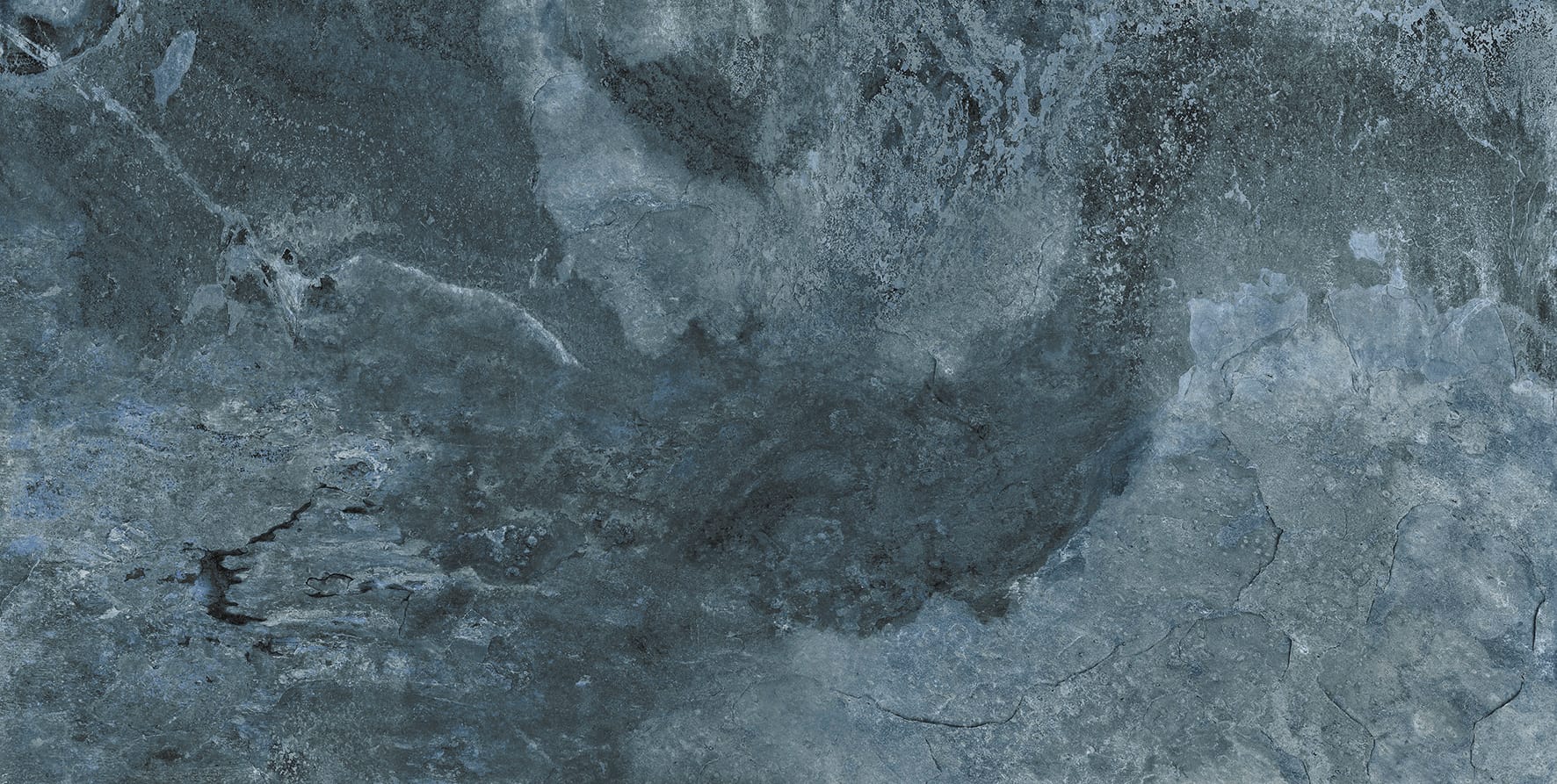 Slate Way Ocean Lappato - steenlook vloer- en wandtegel in blauw, Pamesa