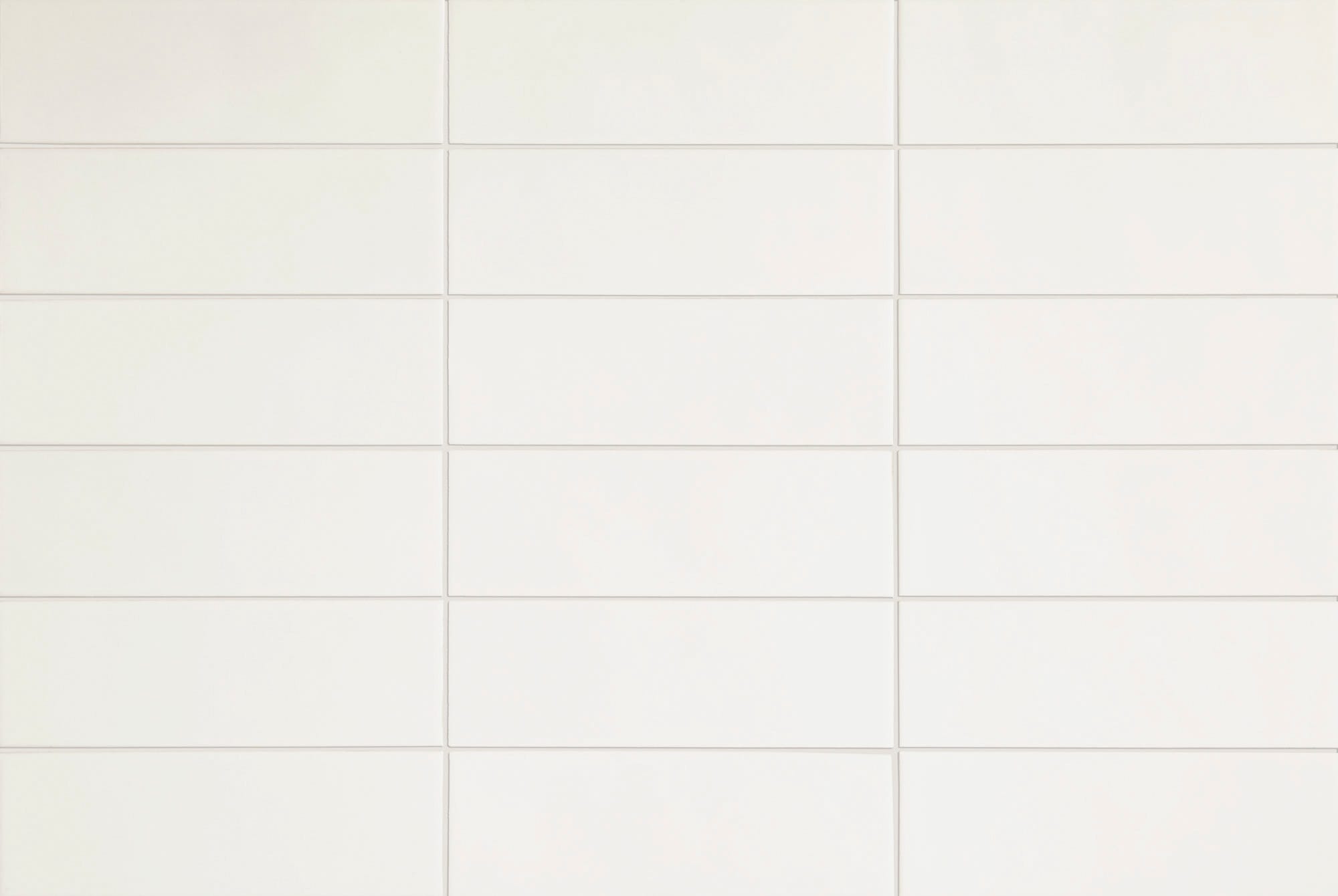 Chroma Cotton White Matte - kleur & designlook wandtegel in wit, Aleluia