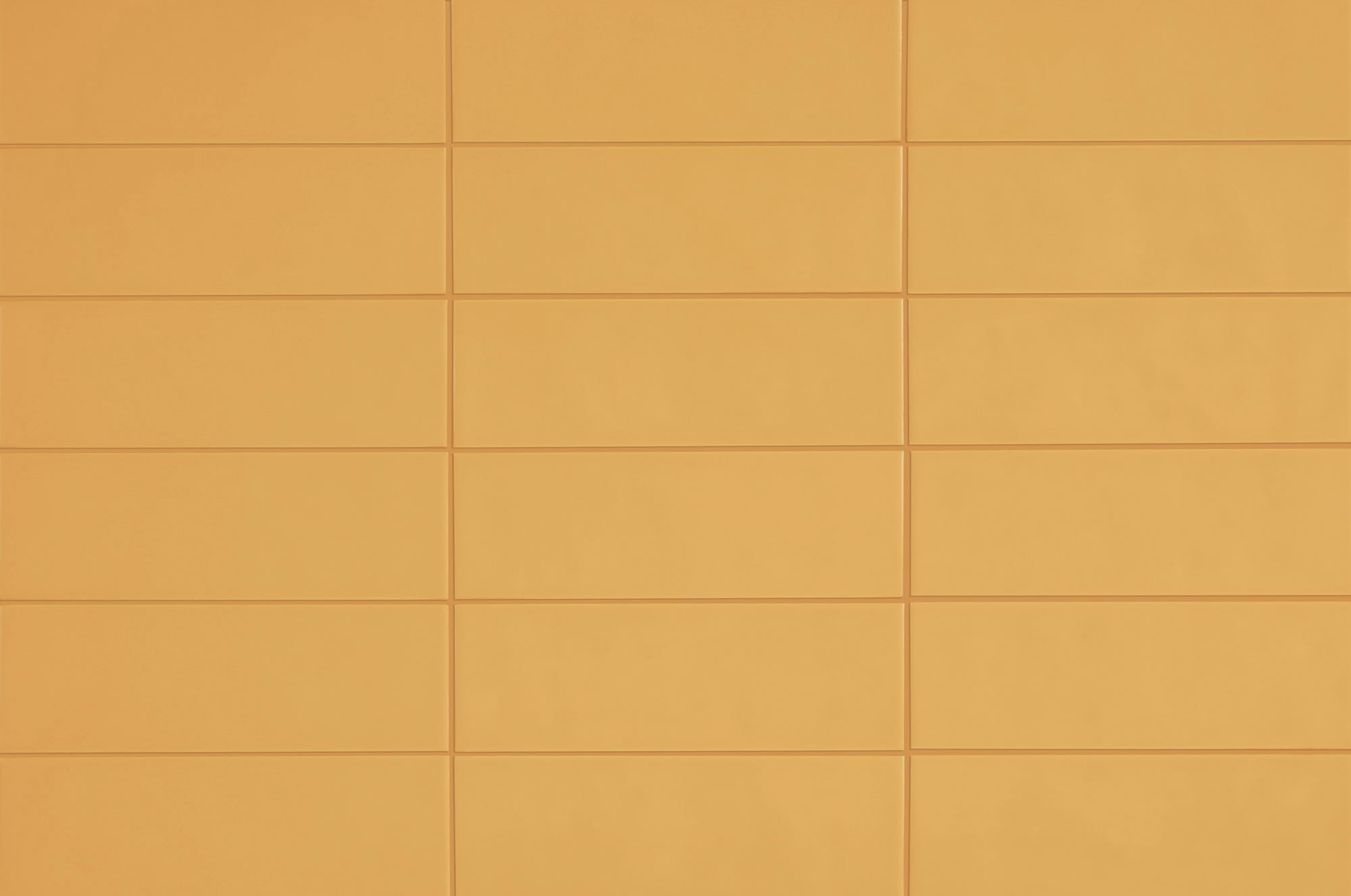 Chroma Saffron Yellow Matte - kleur & designlook wandtegel in geel, Aleluia