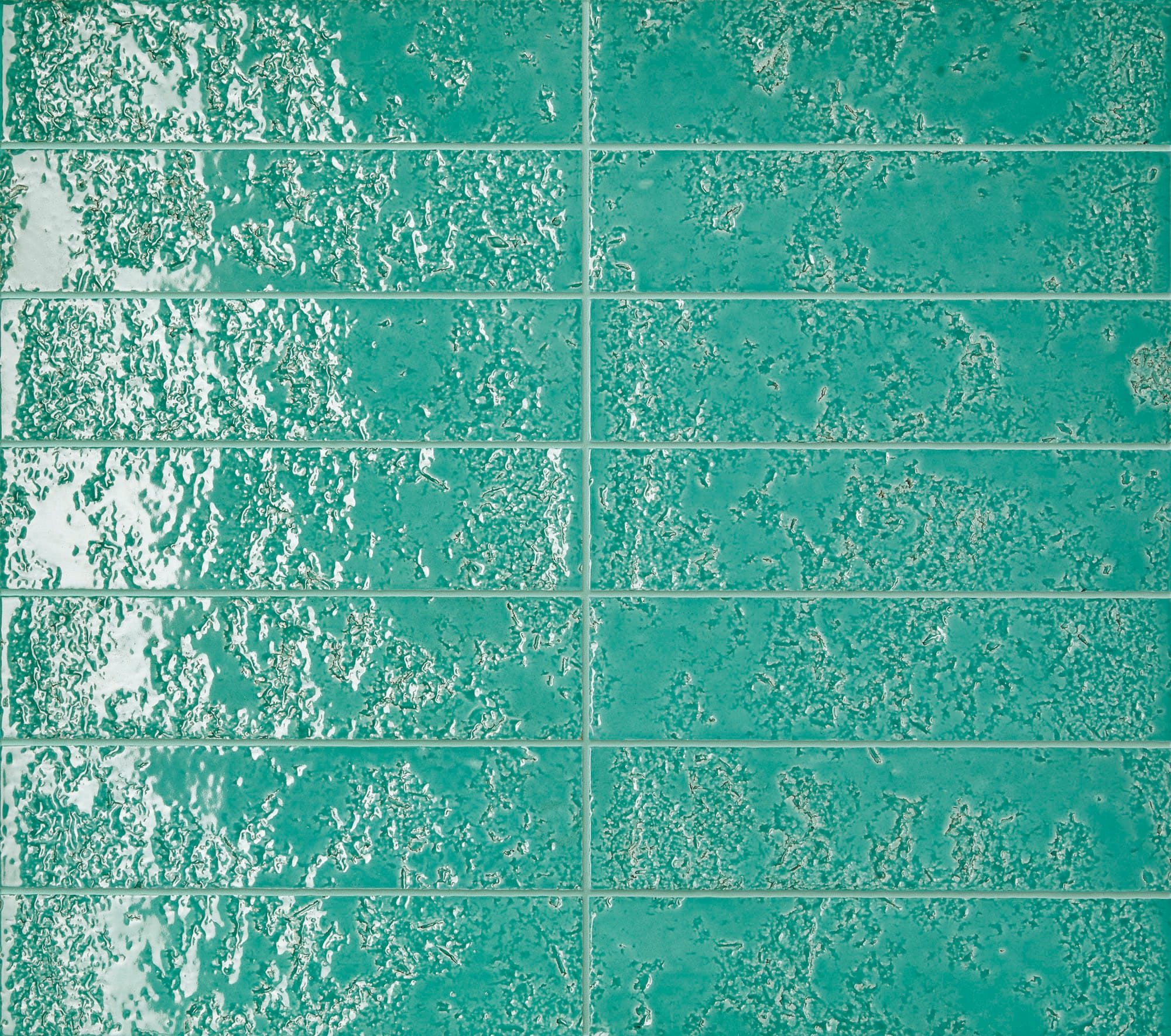 Coral Aqua Glossy - kleur & designlook wandtegel in blauw, Aleluia