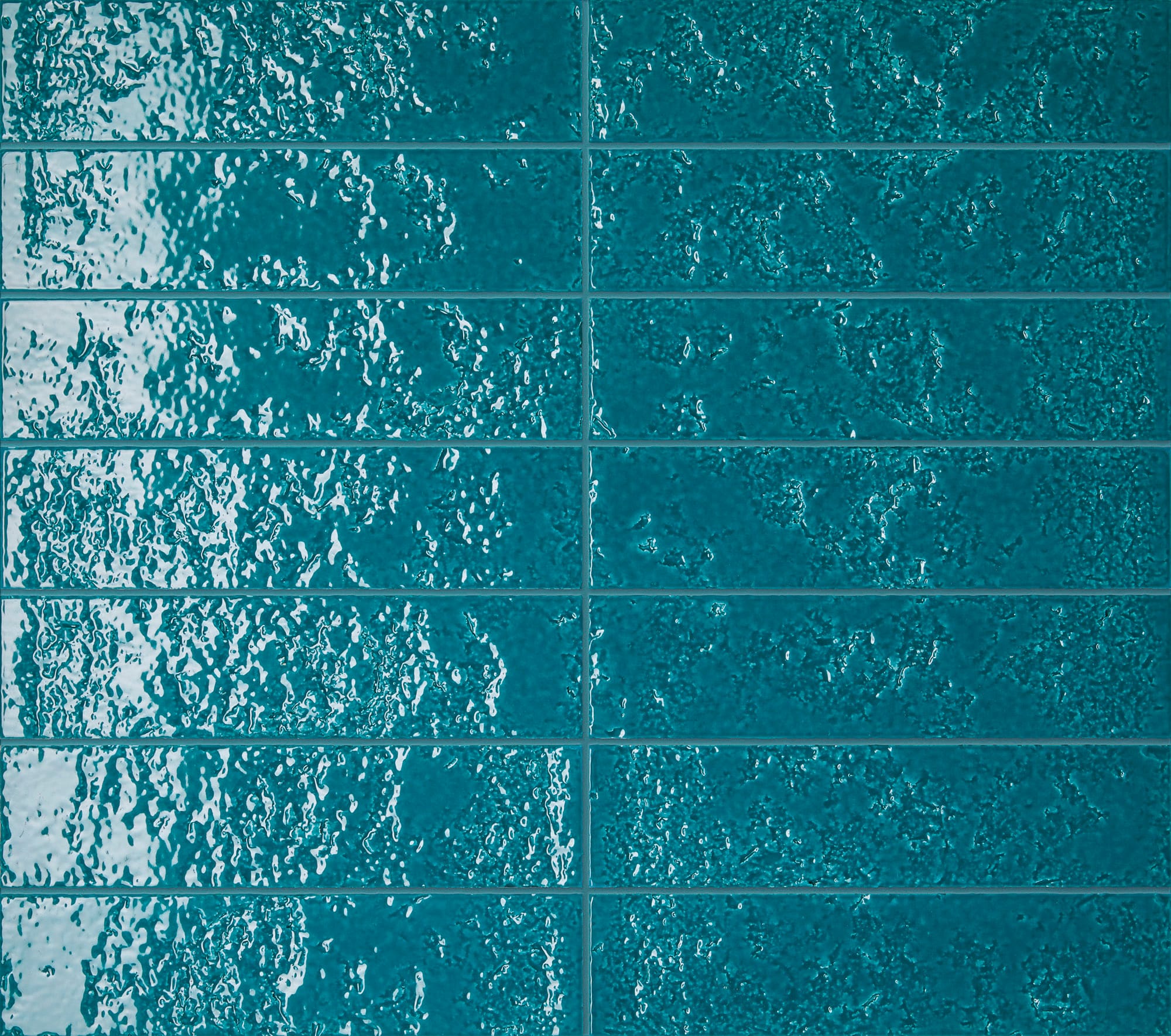 Coral Blue Glossy - kleur & designlook wandtegel in blauw, Aleluia