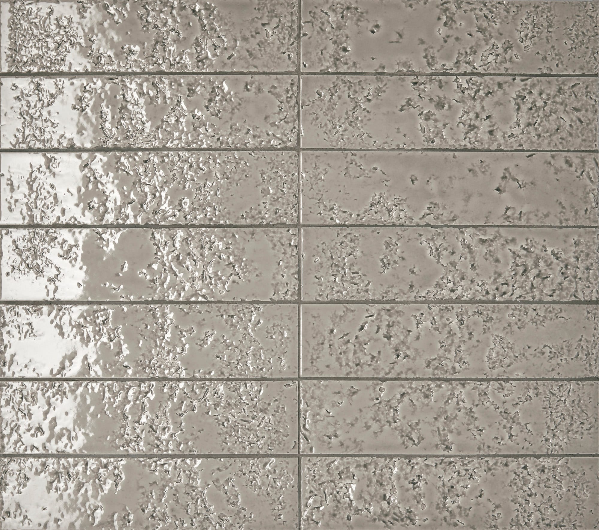 Coral Grey Glossy - kleur & designlook wandtegel in grijs, Aleluia