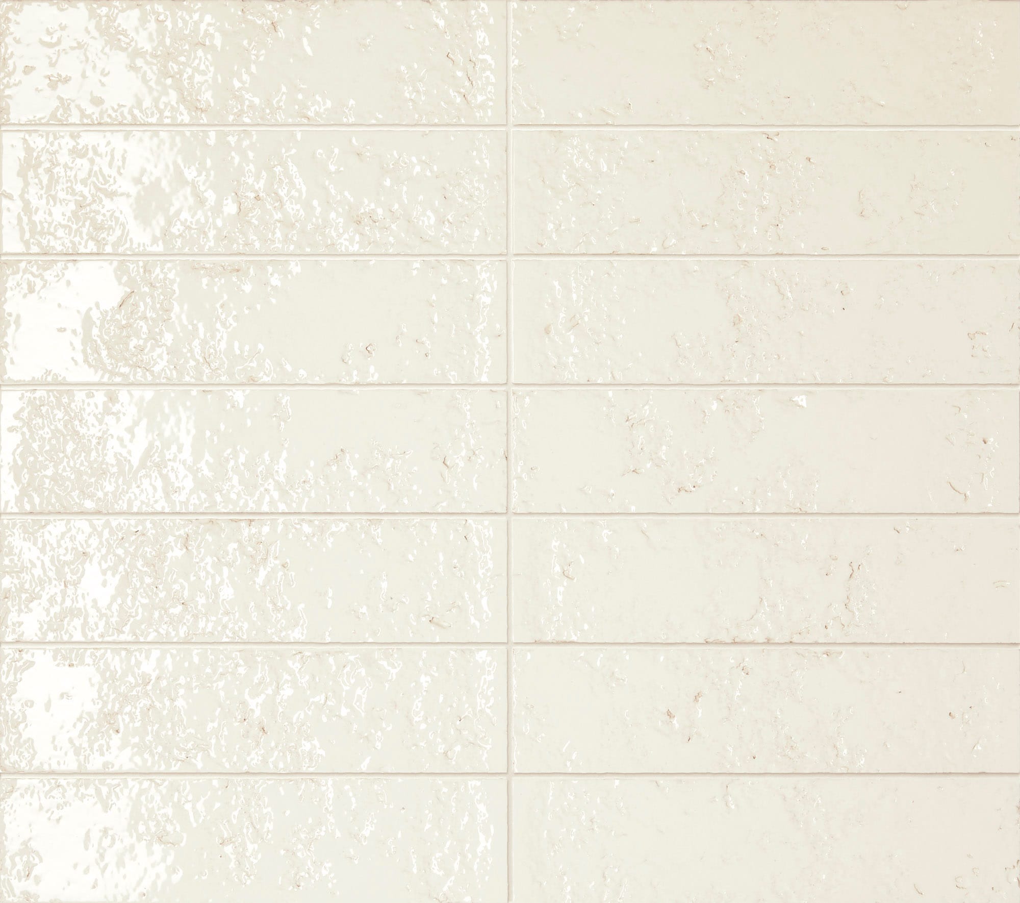 Coral White Glossy - kleur & designlook wandtegel in wit, Aleluia