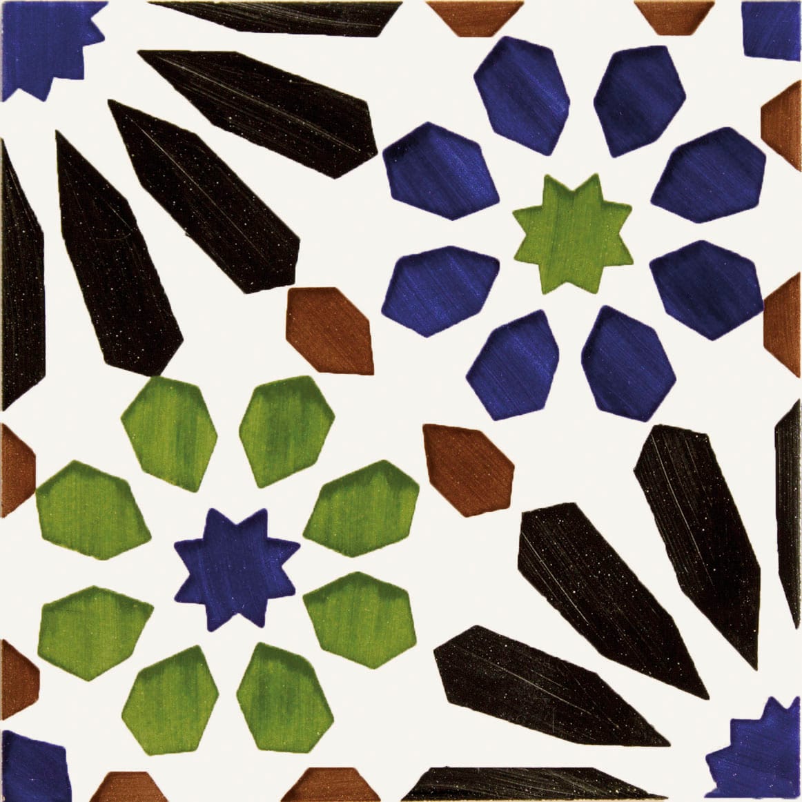 Moorish Casablanca Glossy - kleur & designlook wandtegel in multicolor, Aleluia
