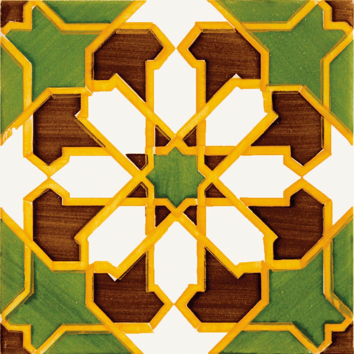Moorish Meknes Glossy - kleur & designlook wandtegel in multicolor, Aleluia