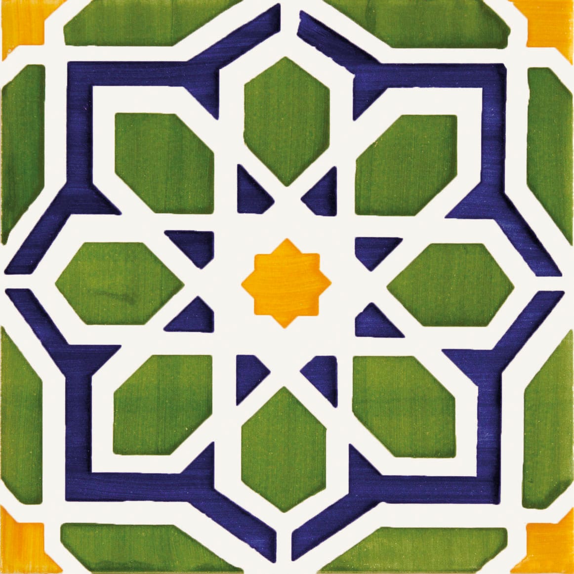 Moorish Rabat Glossy - kleur & designlook wandtegel in multicolor, Aleluia
