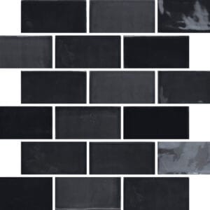 New Zellige Charcoal Glossy
