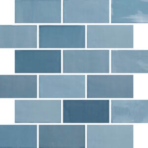 New Zellige Sky Glossy - kleur & designlook wandtegel in blauw, Aleluia