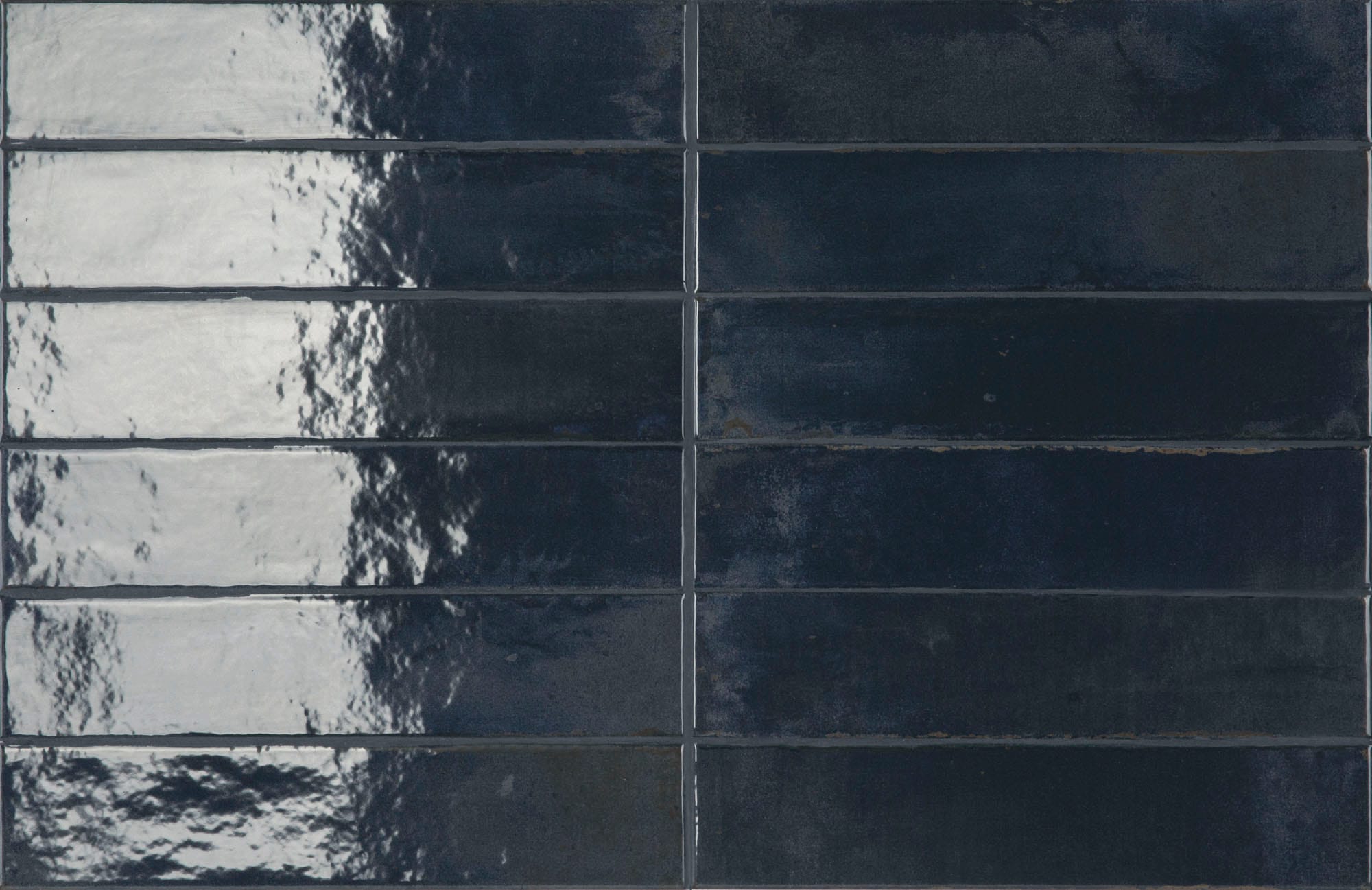 Raku Blue Cobalt Glossy - kleur & designlook wandtegel in blauw, Aleluia