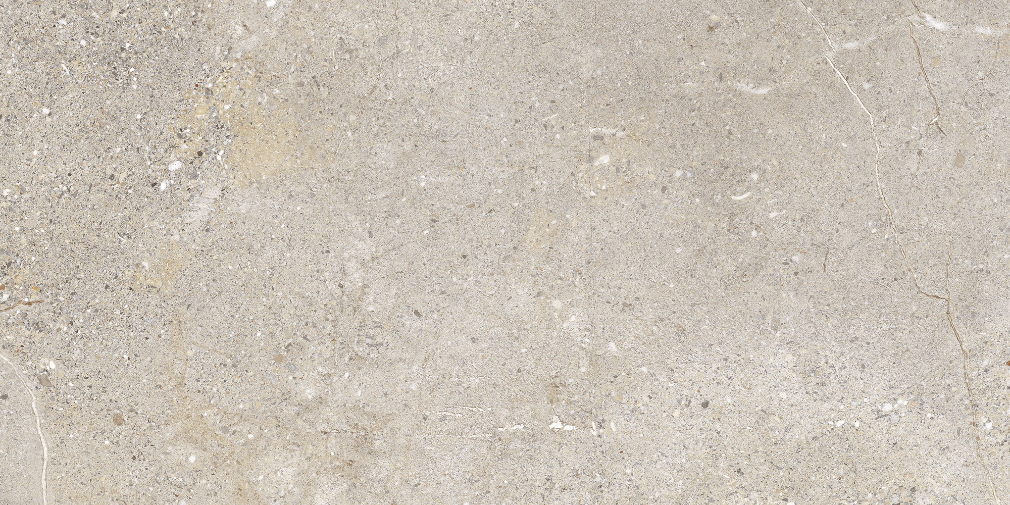 Stone Age Greige Natural (matte) - steenlook vloer- en wandtegel in beige, Aleluia