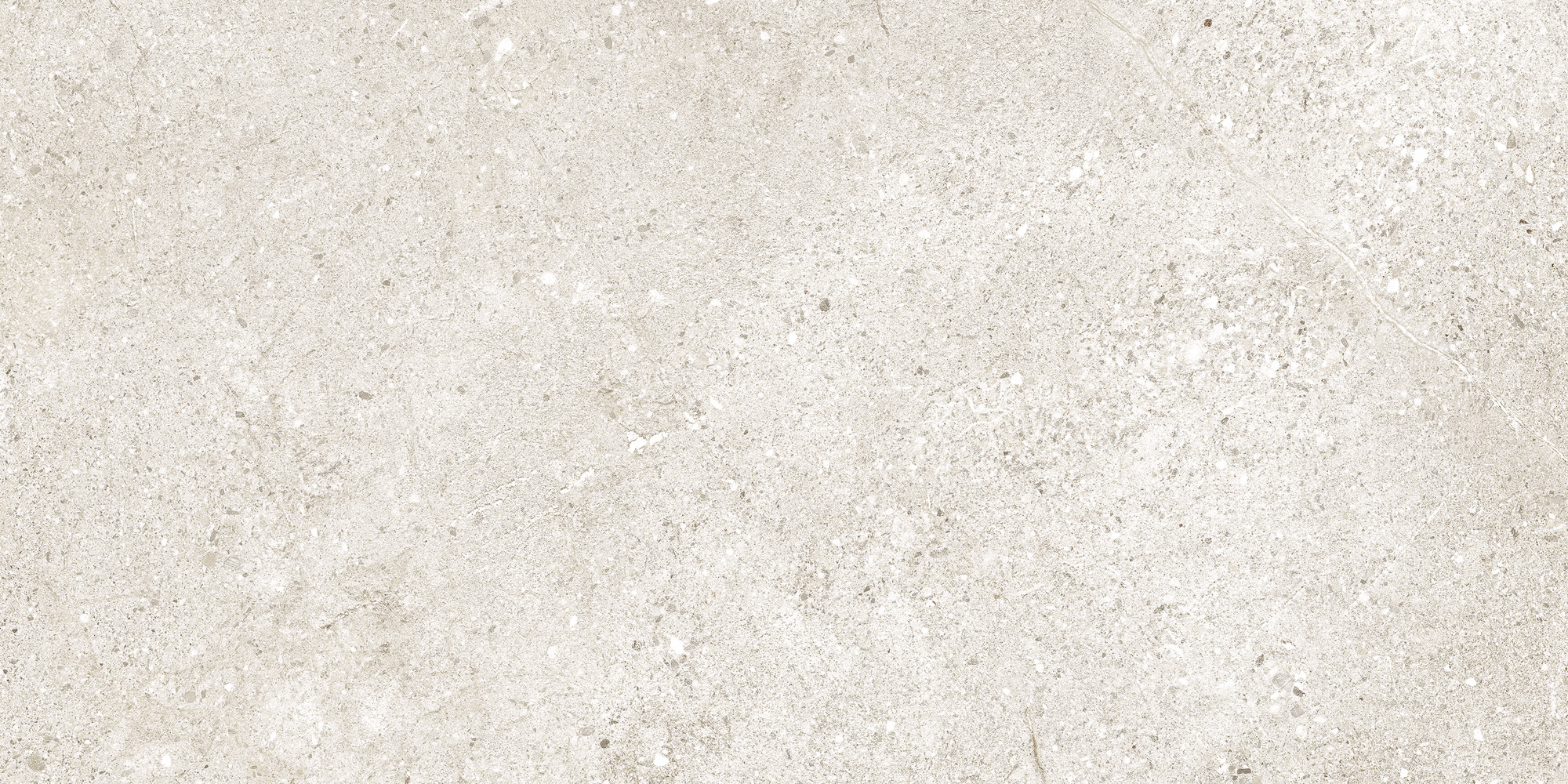 Stone Age White Honed - steenlook vloer- en wandtegel in wit, Aleluia