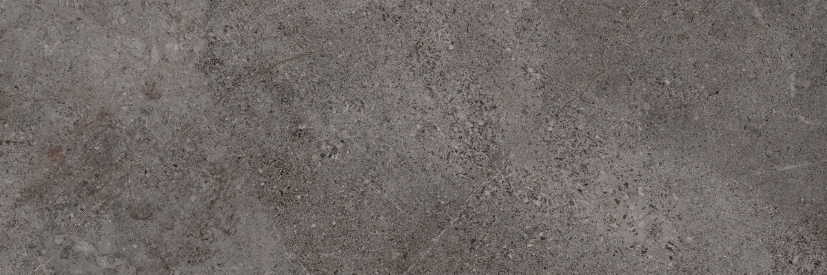 Stone Age Anthracite Satin - steenlook wandtegel in grijs, Aleluia