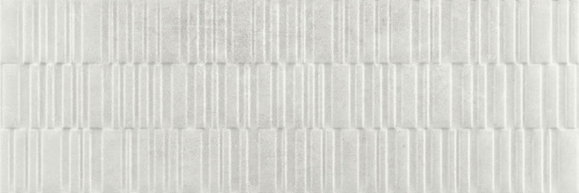 New Concrete Pulse White Matte - steenlook wandtegel in wit, Aleluia