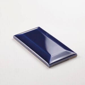 Frame Cobalt Glossy - kleur & designlook wandtegel in blauw, Aleluia