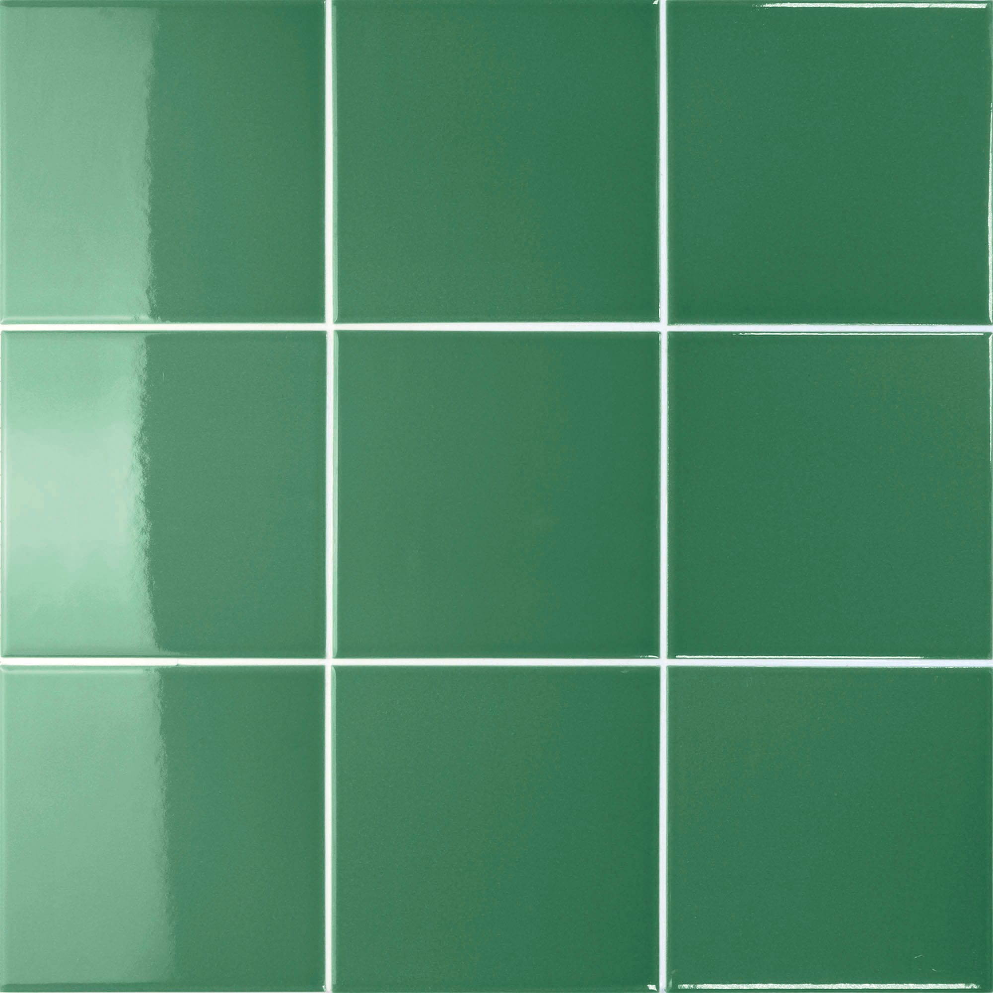 Mystic Emerald Green Glossy - kleur & designlook wandtegel in groen, Aleluia